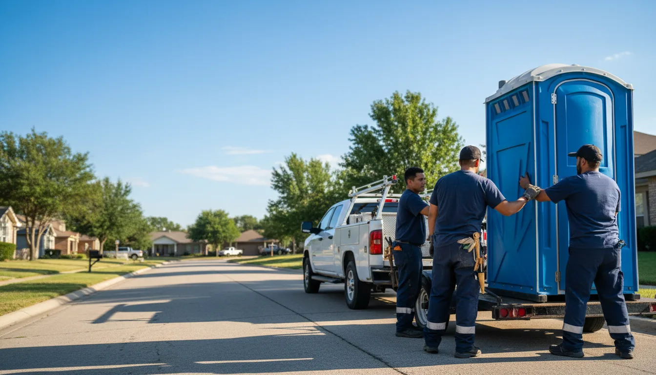 Portable Toilet Rental in Cameron, IL near me